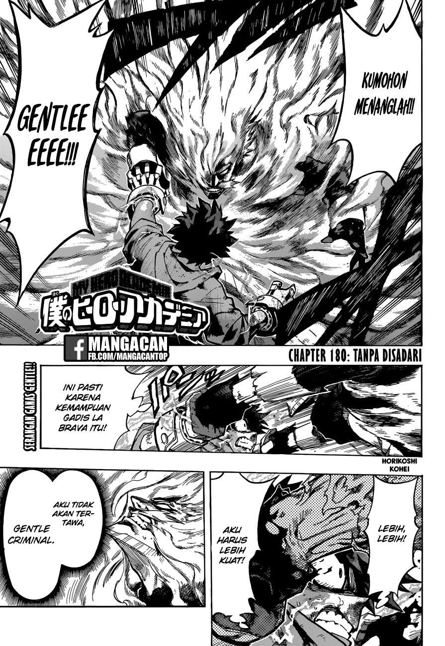 Komik Boku no Hero Academia Chapter 180 gambar nomor 1