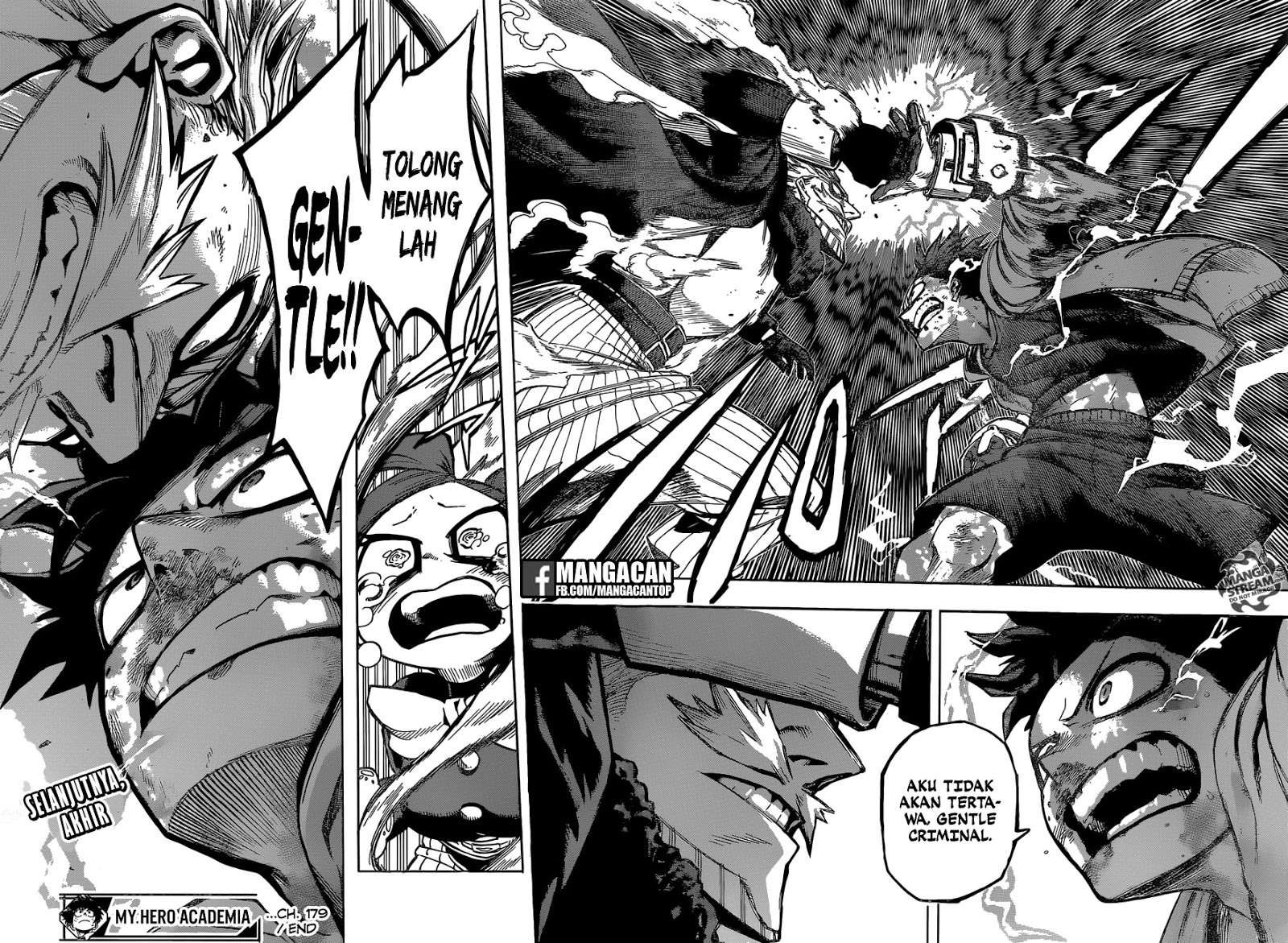 Boku no Hero Academia Chapter 179 Gambar 16