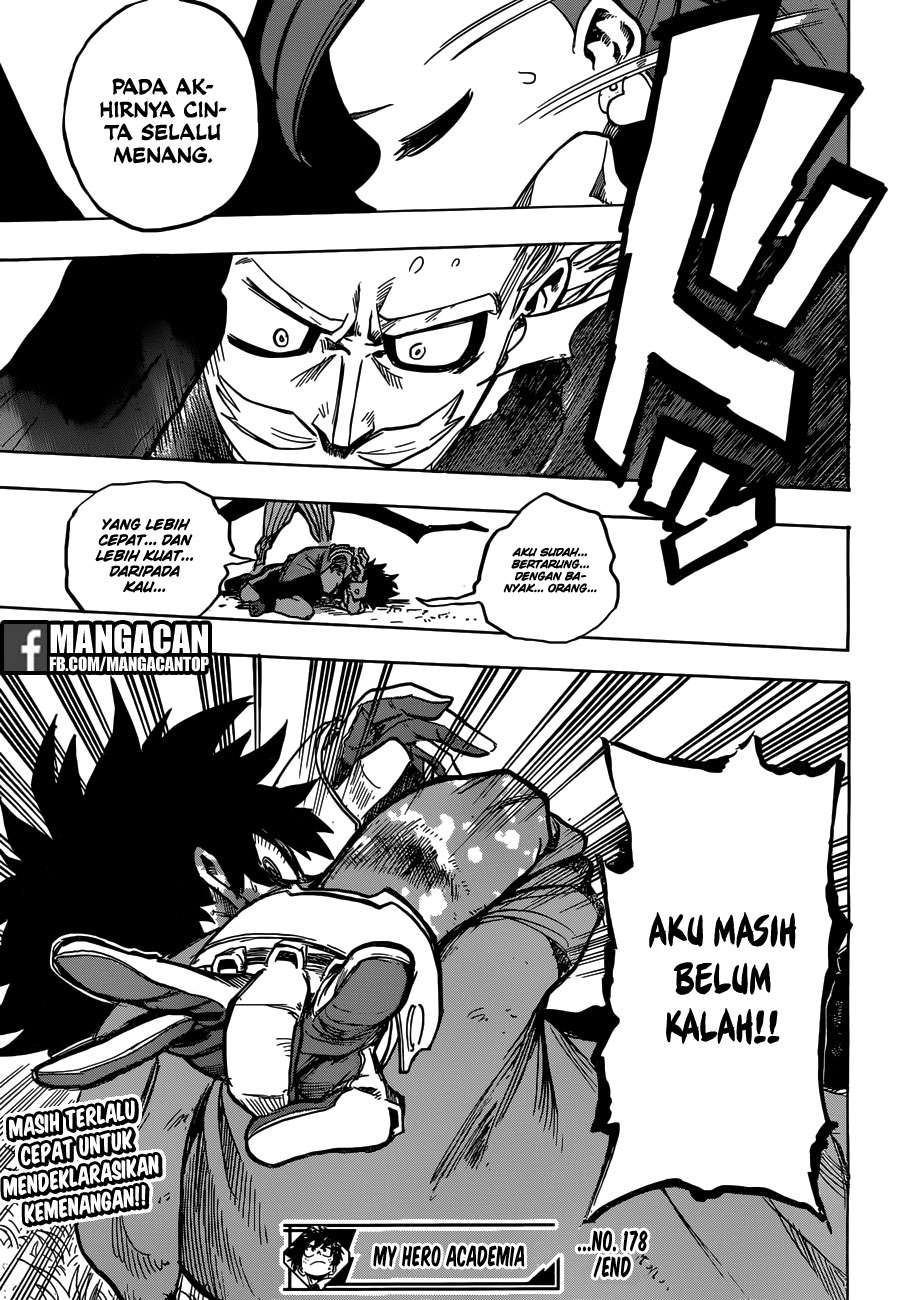 Boku no Hero Academia Chapter 178 Gambar 18