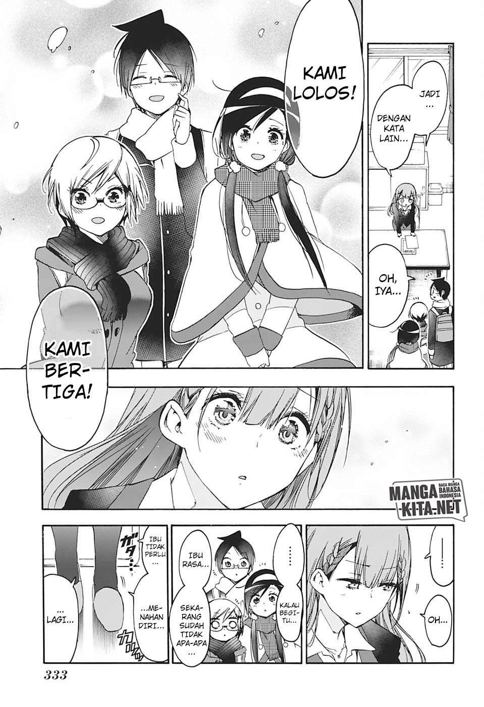 Bokutachi wa Benkyou ga Dekinai Chapter 141 Gambar 14
