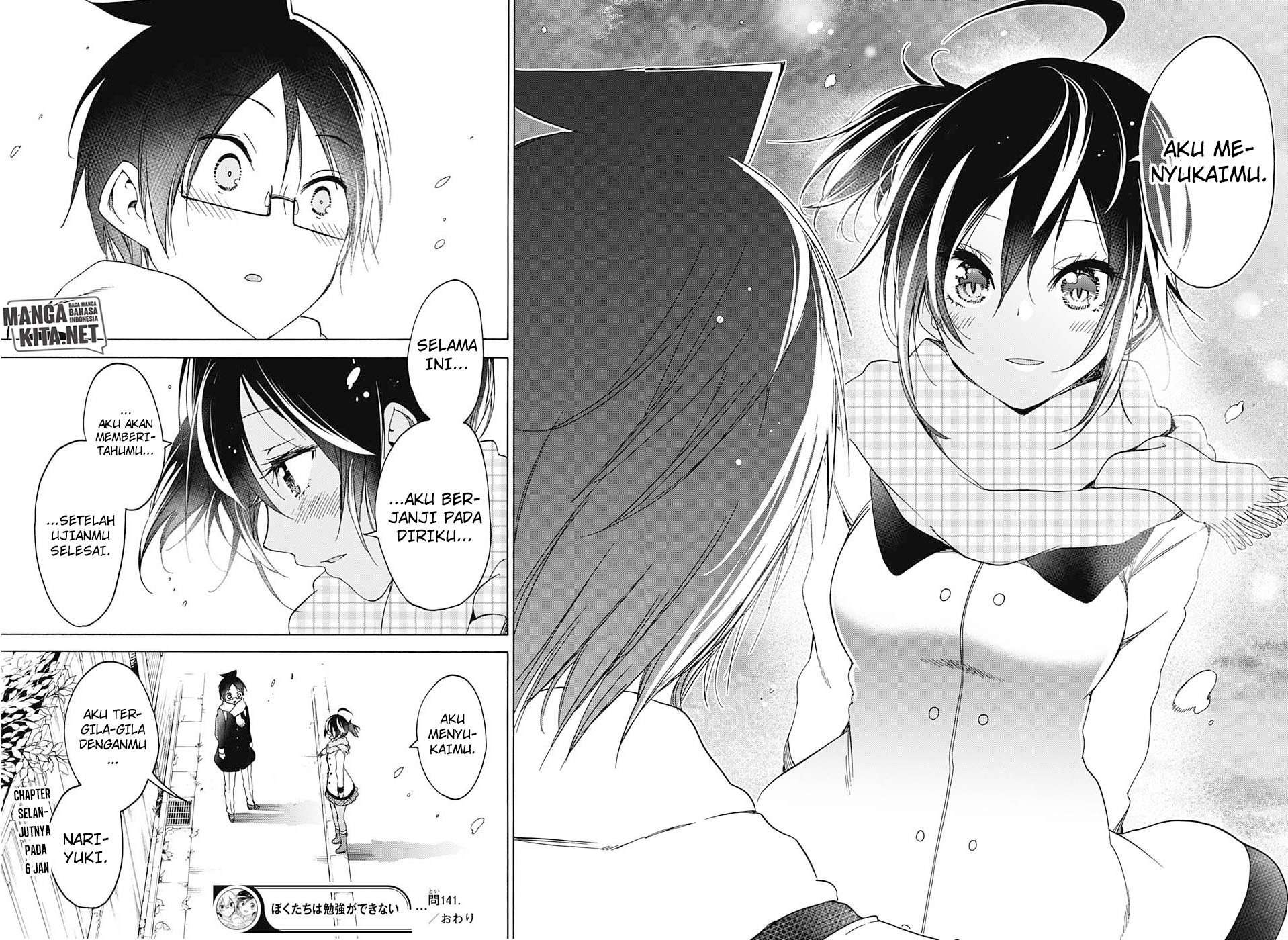 Bokutachi wa Benkyou ga Dekinai Chapter 141 Gambar 19