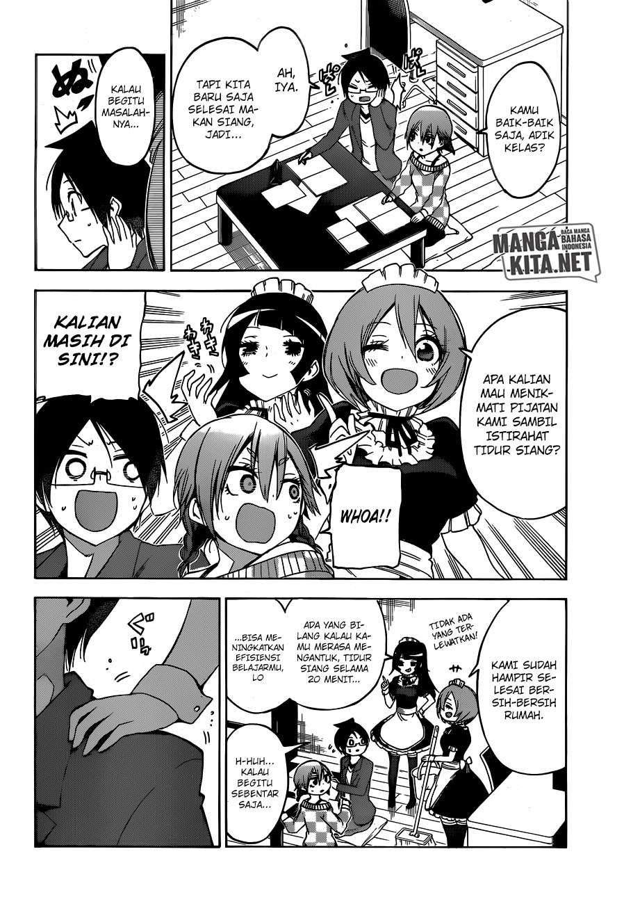 Bokutachi wa Benkyou ga Dekinai Chapter 134 Gambar 14