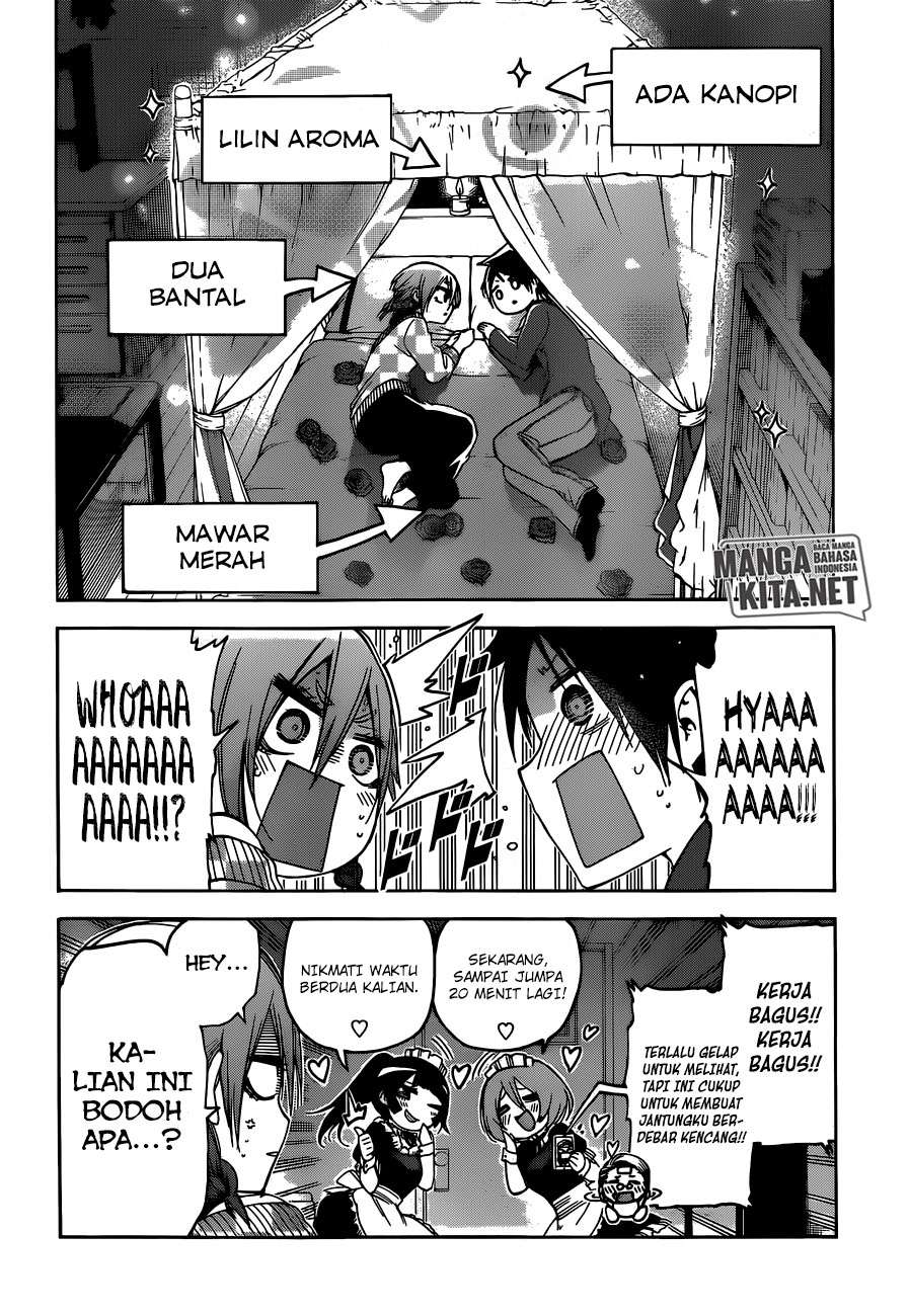 Bokutachi wa Benkyou ga Dekinai Chapter 134 Gambar 16