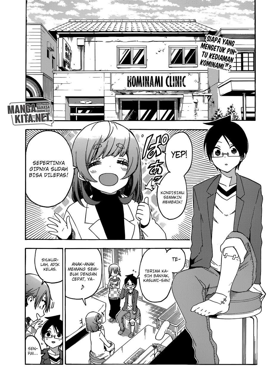 Bokutachi wa Benkyou ga Dekinai Chapter 134 Gambar 3