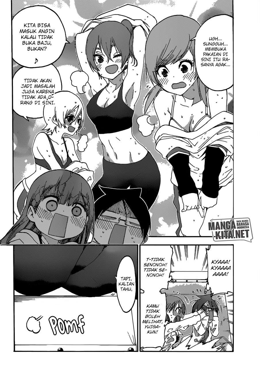 Bokutachi wa Benkyou ga Dekinai Chapter 133 Gambar 11