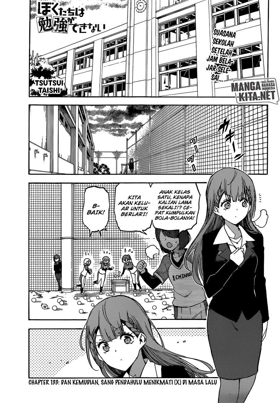 Baca Manga Bokutachi wa Benkyou ga Dekinai Chapter 133 Gambar 2