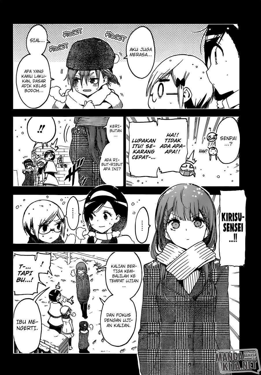 Bokutachi wa Benkyou ga Dekinai Chapter 128 Gambar 18