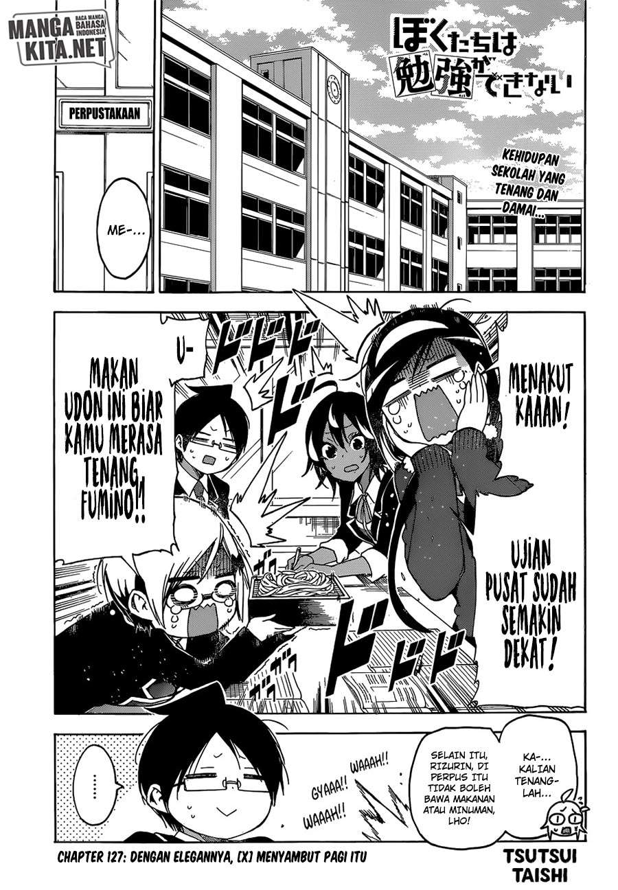 Baca Manga Bokutachi wa Benkyou ga Dekinai Chapter 127 Gambar 2