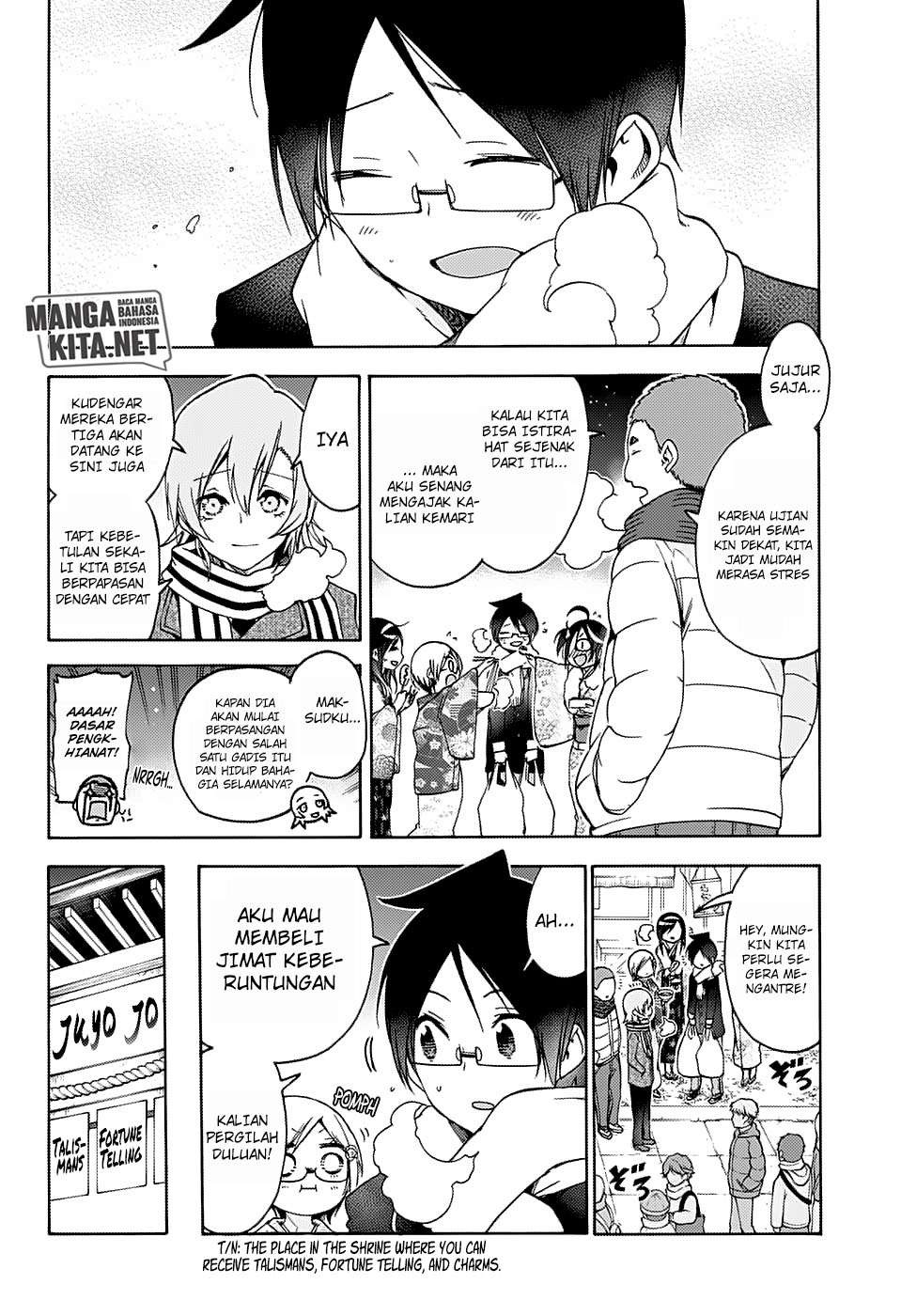 Bokutachi wa Benkyou ga Dekinai Chapter 123 Gambar 8