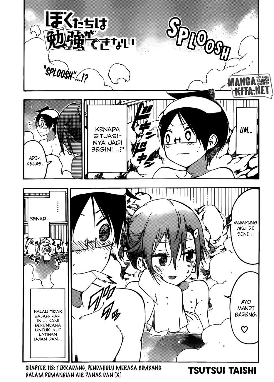 Baca Manga Bokutachi wa Benkyou ga Dekinai Chapter 118 Gambar 2