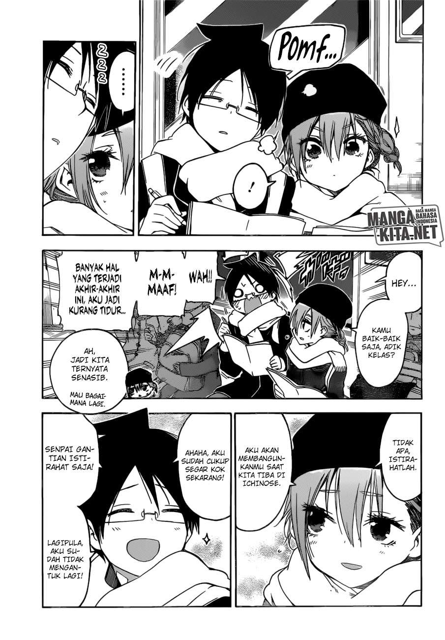 Bokutachi wa Benkyou ga Dekinai Chapter 118 Gambar 4