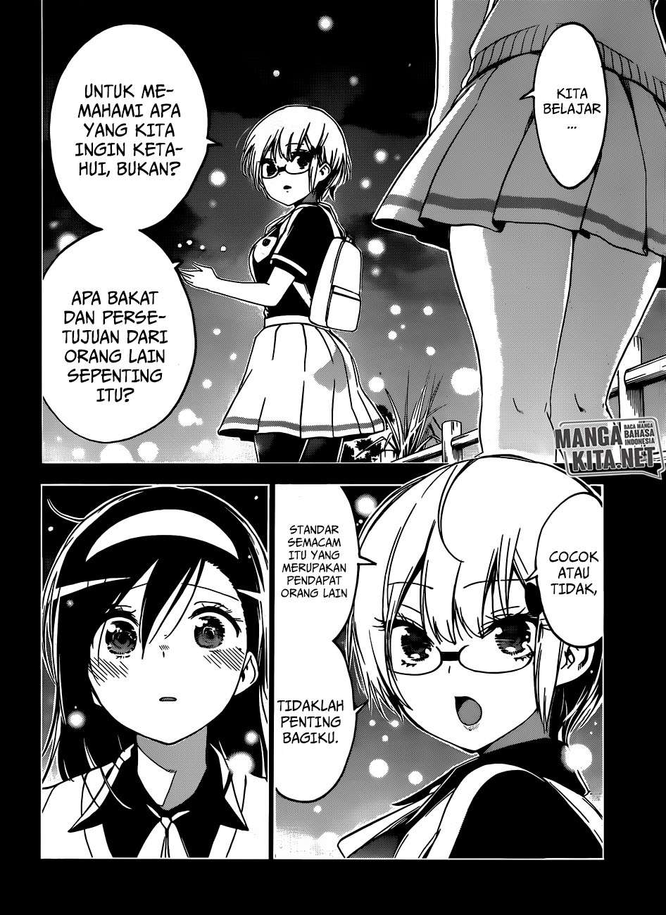 Bokutachi wa Benkyou ga Dekinai Chapter 117 Gambar 7