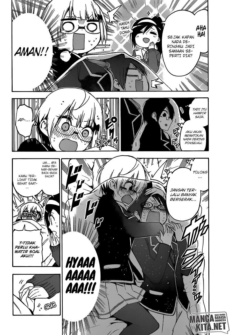 Bokutachi wa Benkyou ga Dekinai Chapter 116 Gambar 14