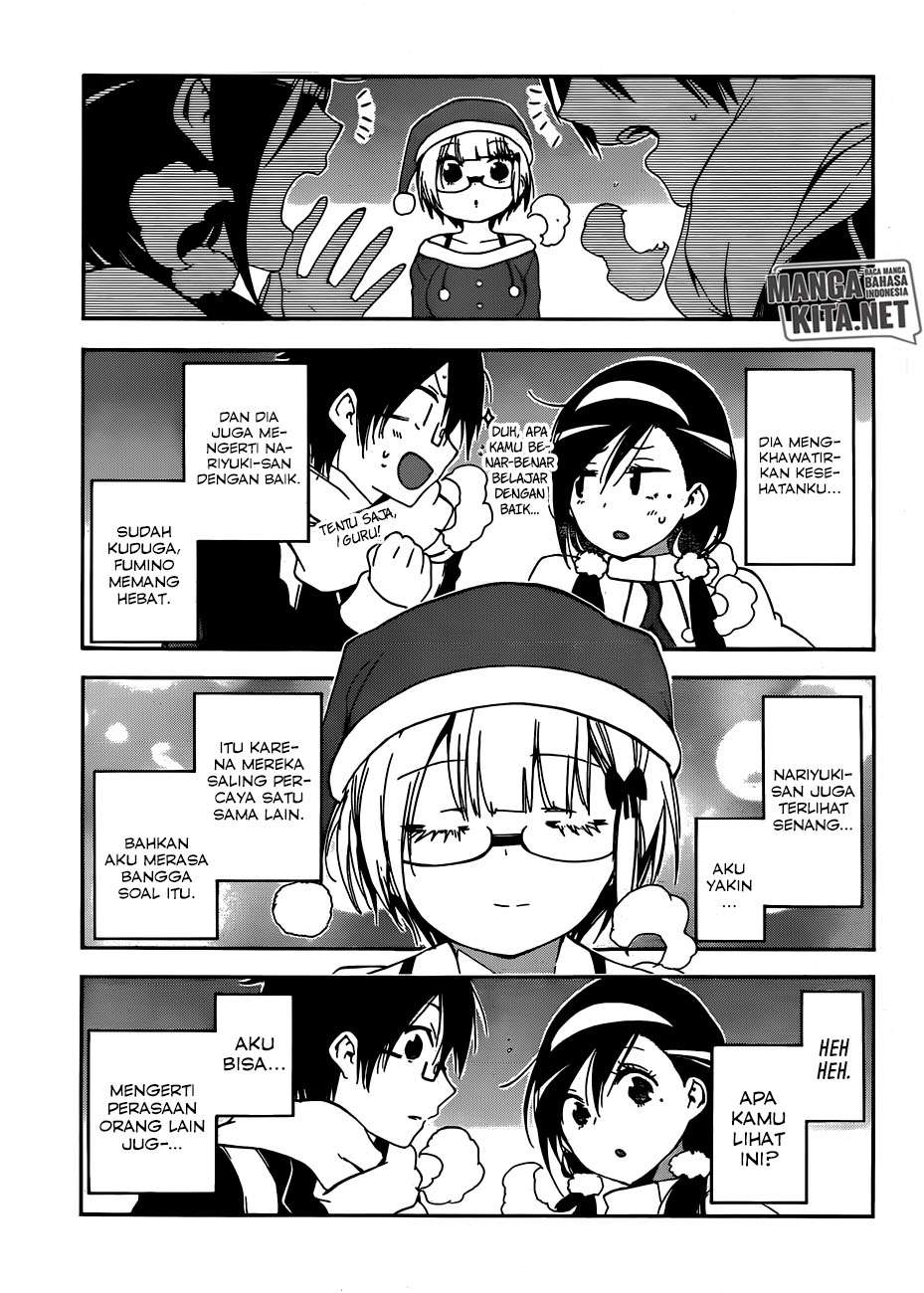 Bokutachi wa Benkyou ga Dekinai Chapter 115 Gambar 16