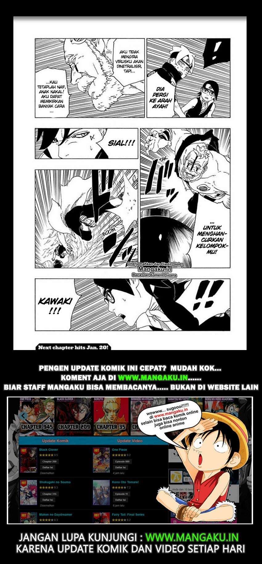 Boruto Chapter 41 Gambar 42