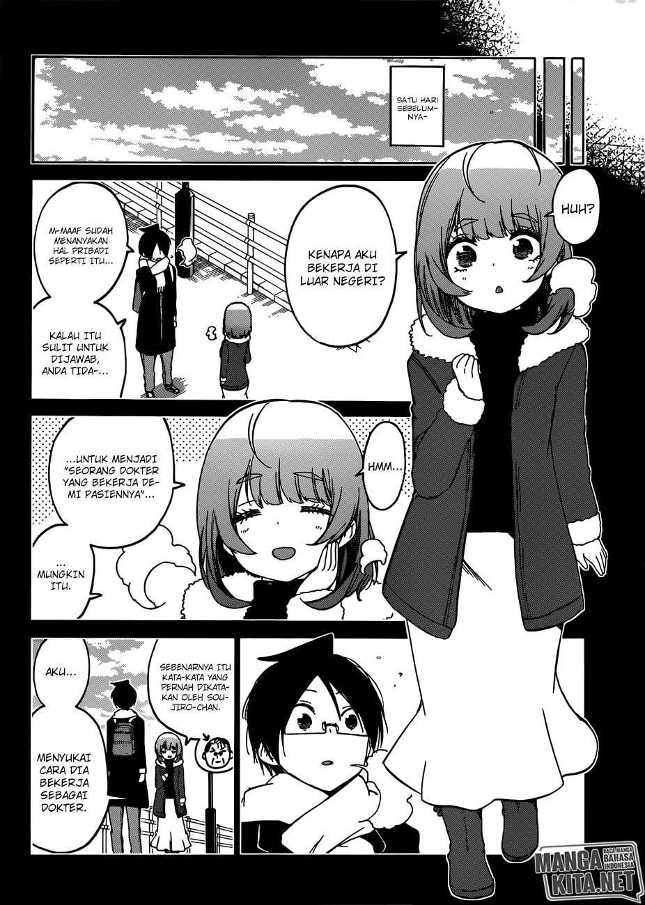 Bokutachi wa Benkyou ga Dekinai Chapter 110 Gambar 9