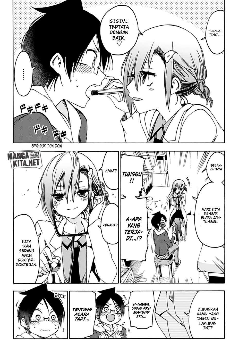 Bokutachi wa Benkyou ga Dekinai Chapter 109 Gambar 13