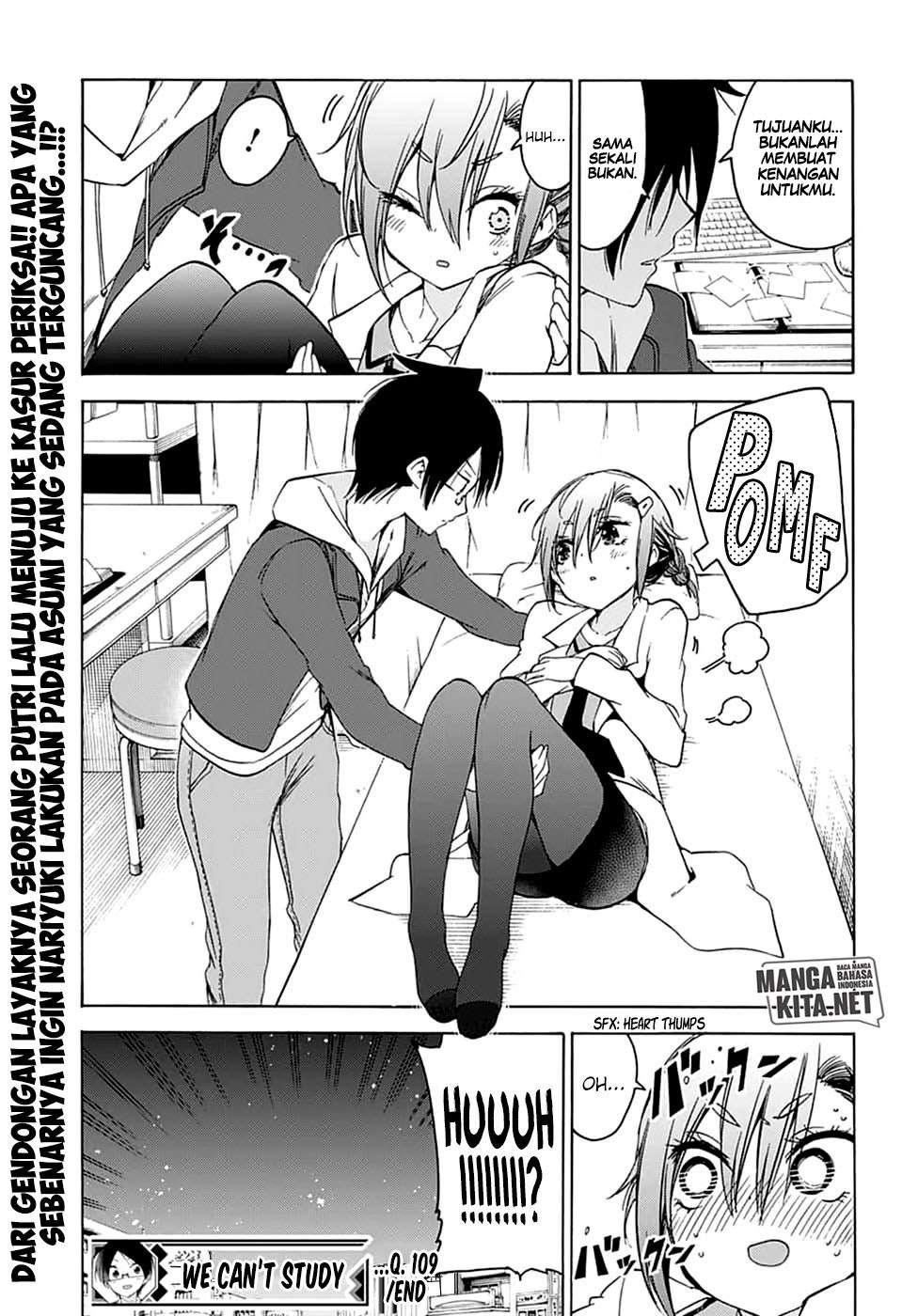 Bokutachi wa Benkyou ga Dekinai Chapter 109 Gambar 20