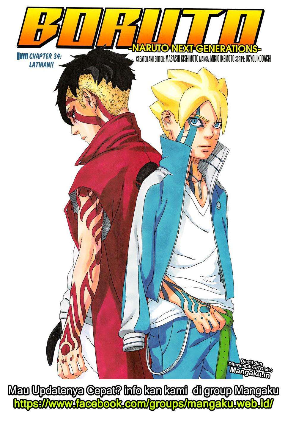 Baca Manga Boruto Chapter 34 Gambar 2