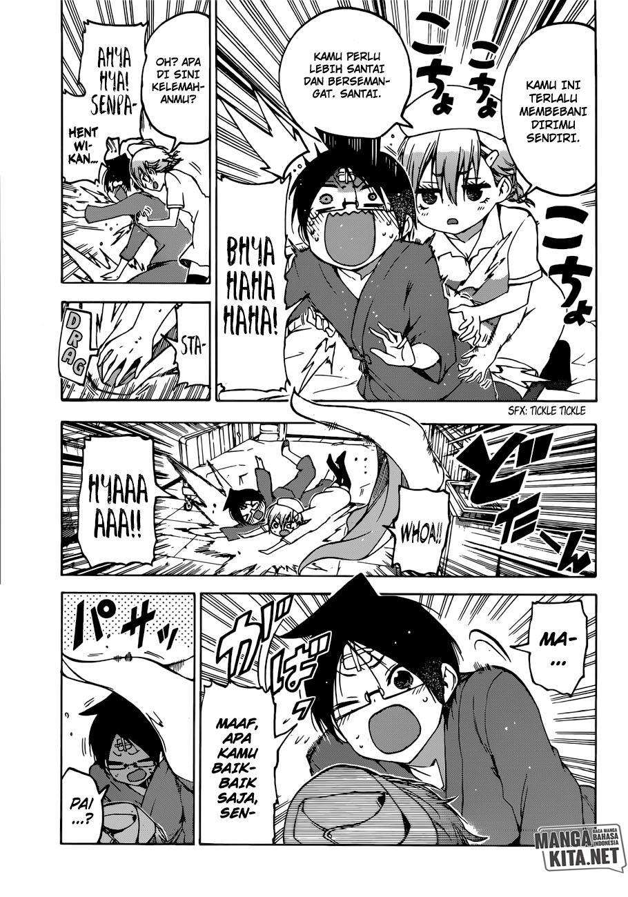 Bokutachi wa Benkyou ga Dekinai Chapter 99 Gambar 12