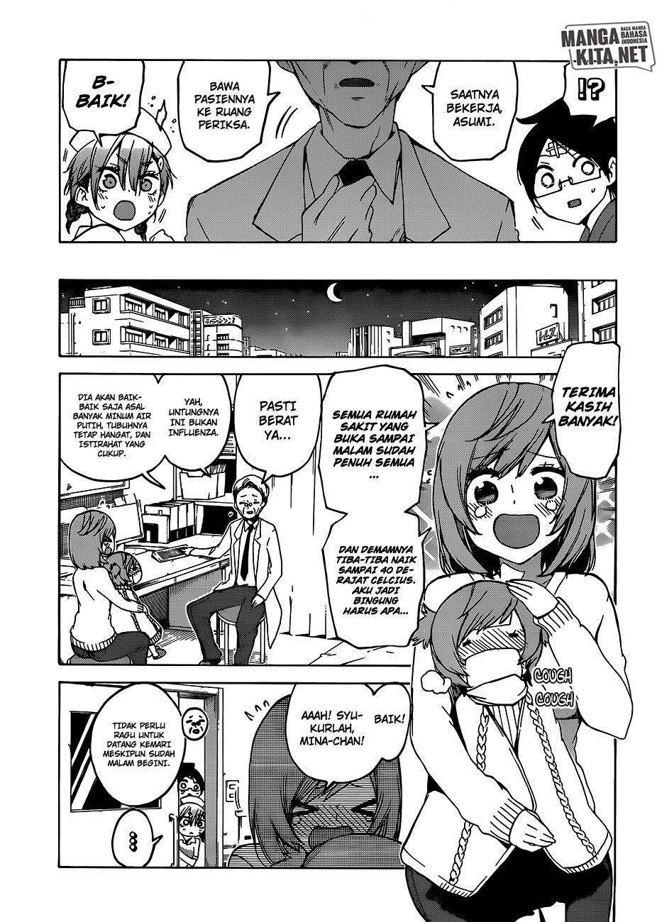 Bokutachi wa Benkyou ga Dekinai Chapter 99 Gambar 16