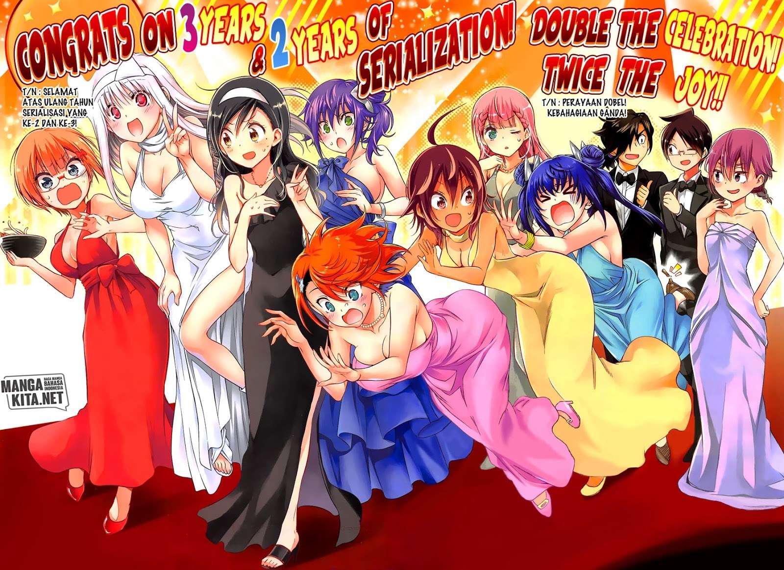 Bokutachi wa Benkyou ga Dekinai Chapter 98 Gambar 3
