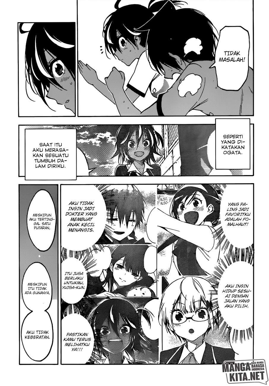 Bokutachi wa Benkyou ga Dekinai Chapter 95 Gambar 17