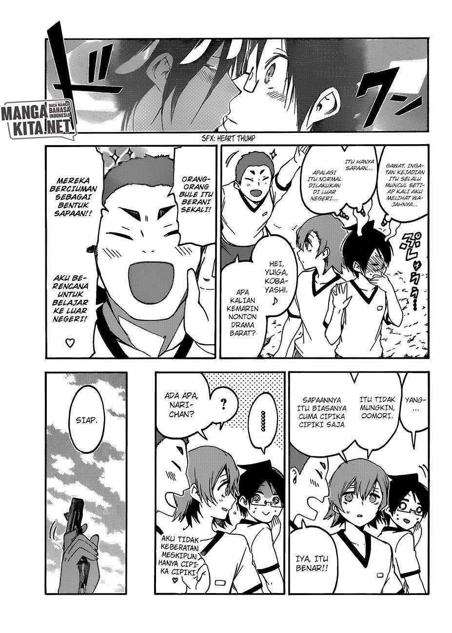Bokutachi wa Benkyou ga Dekinai Chapter 95 Gambar 5