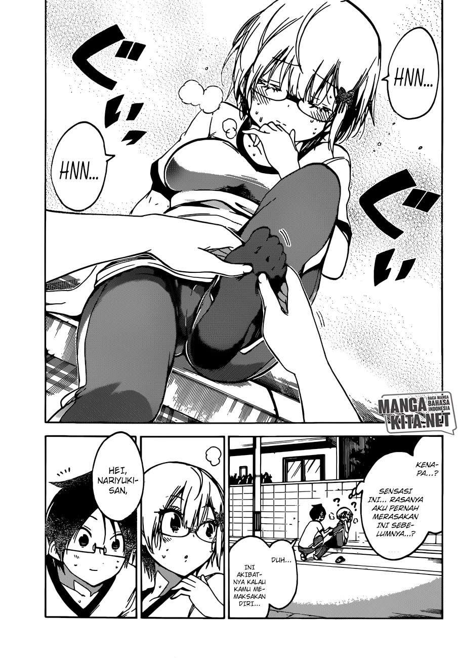 Bokutachi wa Benkyou ga Dekinai Chapter 95 Gambar 9