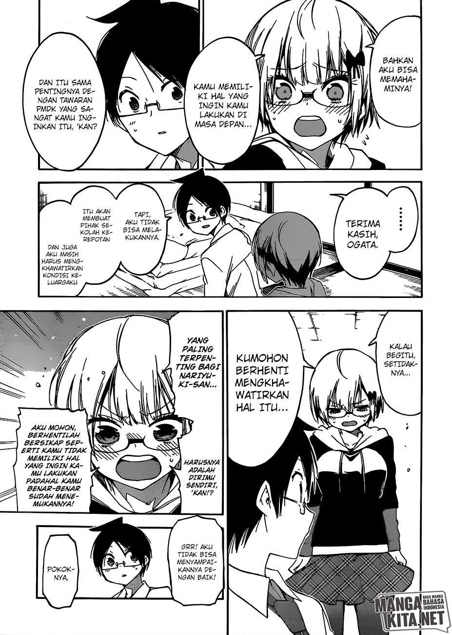 Bokutachi wa Benkyou ga Dekinai Chapter 92 Gambar 19