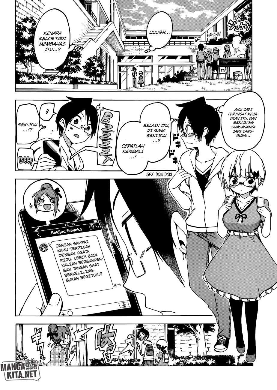 Bokutachi wa Benkyou ga Dekinai Chapter 81 Gambar 13