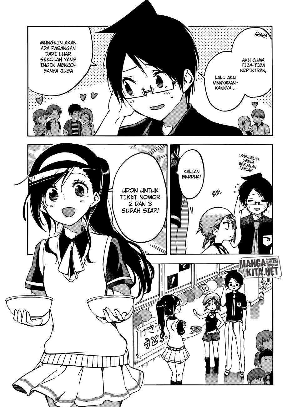 Bokutachi wa Benkyou ga Dekinai Chapter 69 Gambar 6
