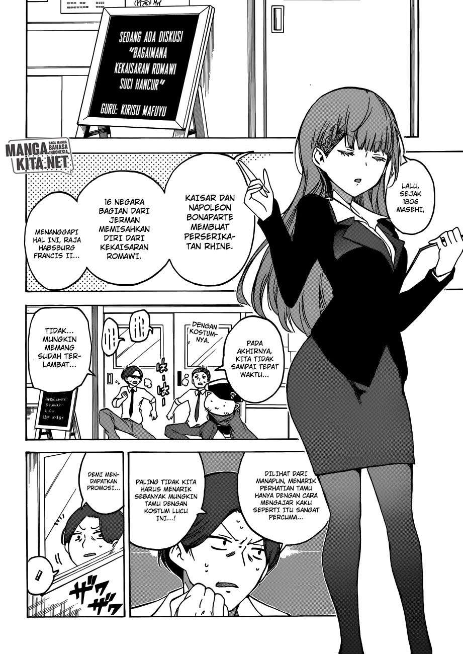 Bokutachi wa Benkyou ga Dekinai Chapter 68 Gambar 15