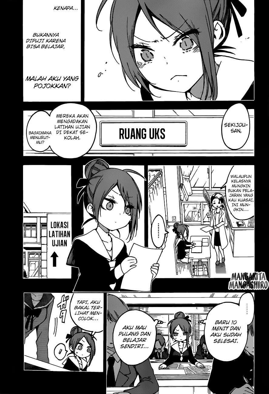Bokutachi wa Benkyou ga Dekinai Chapter 62 Gambar 10