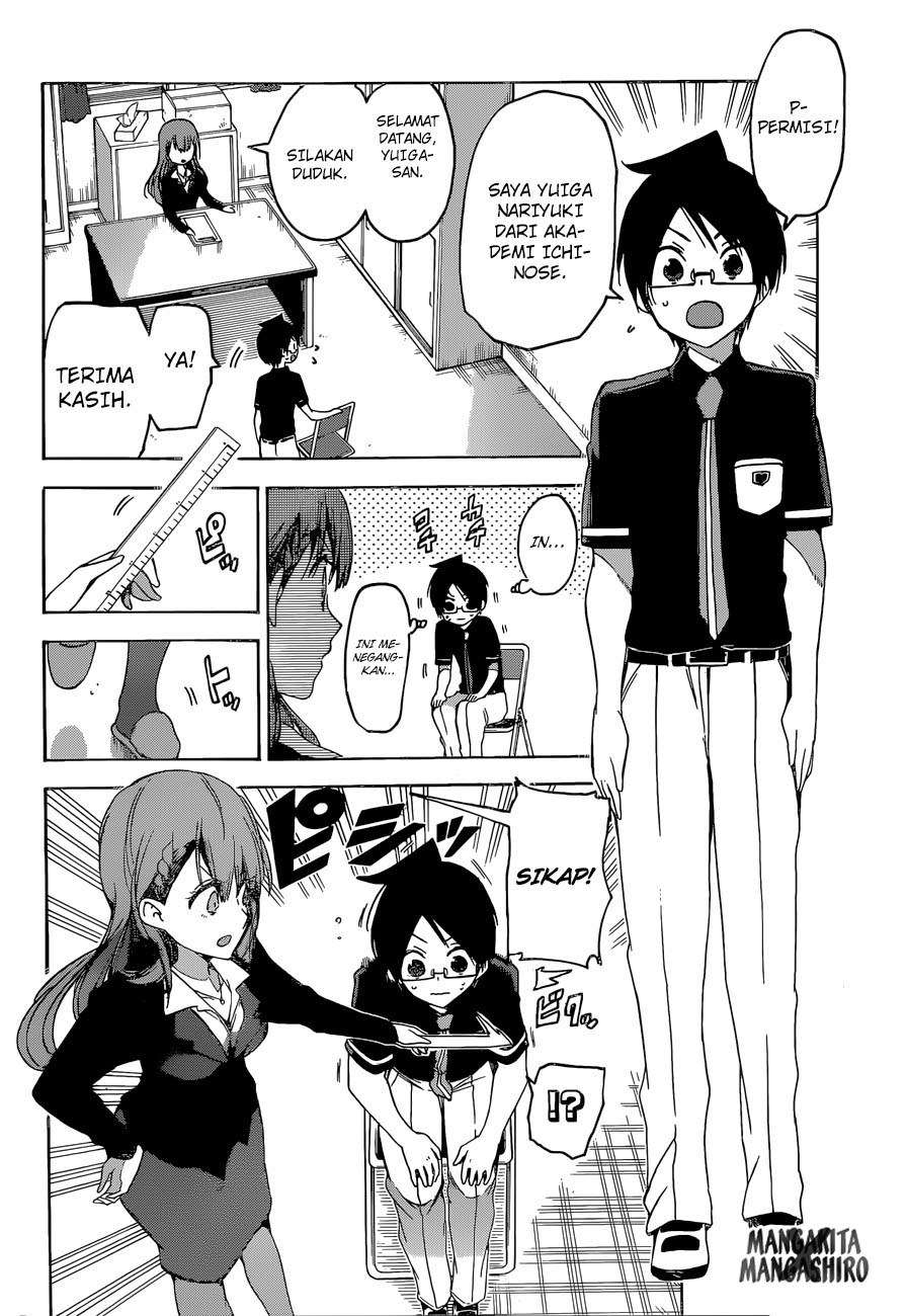 Bokutachi wa Benkyou ga Dekinai Chapter 61 Gambar 11