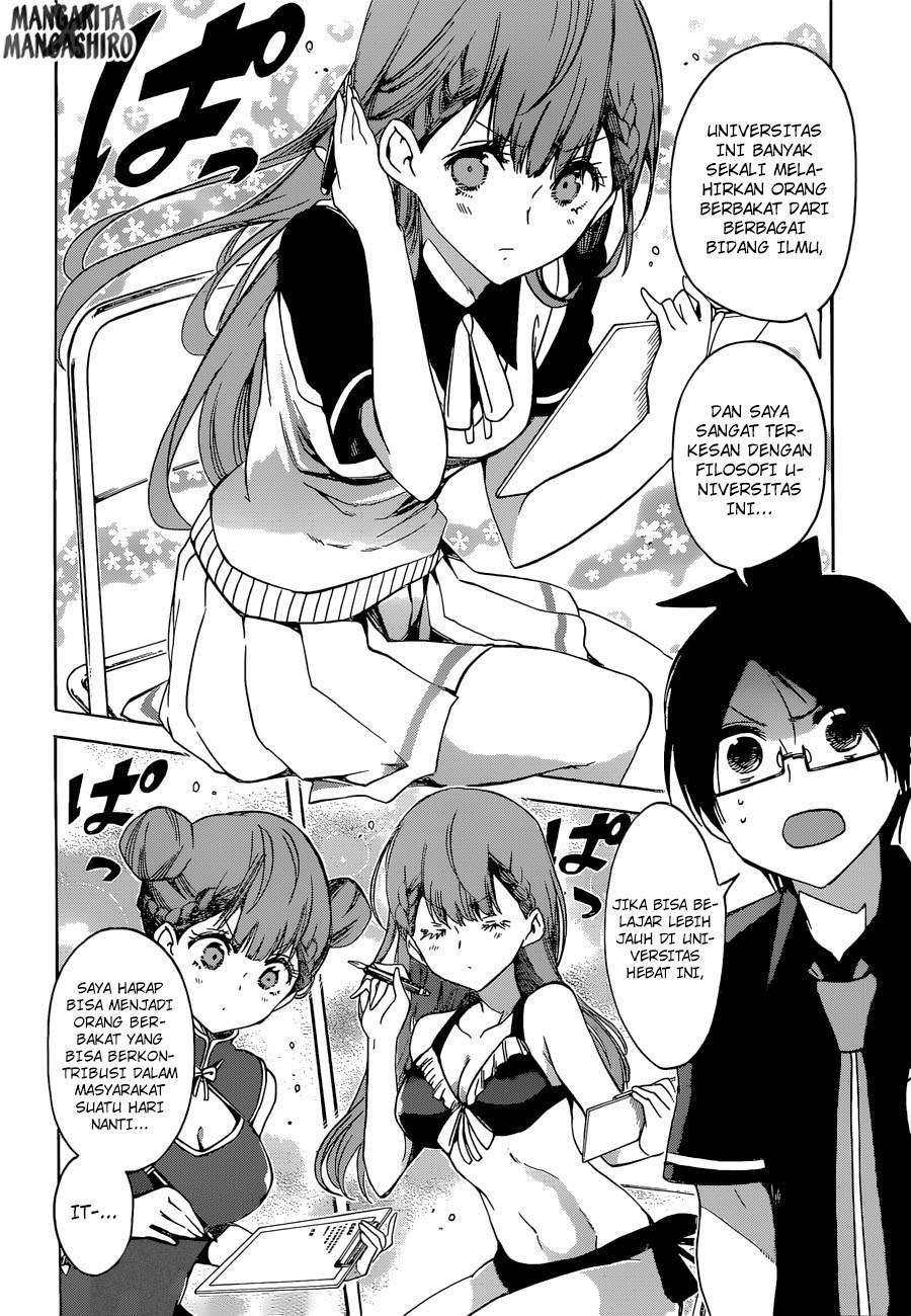 Bokutachi wa Benkyou ga Dekinai Chapter 61 Gambar 15