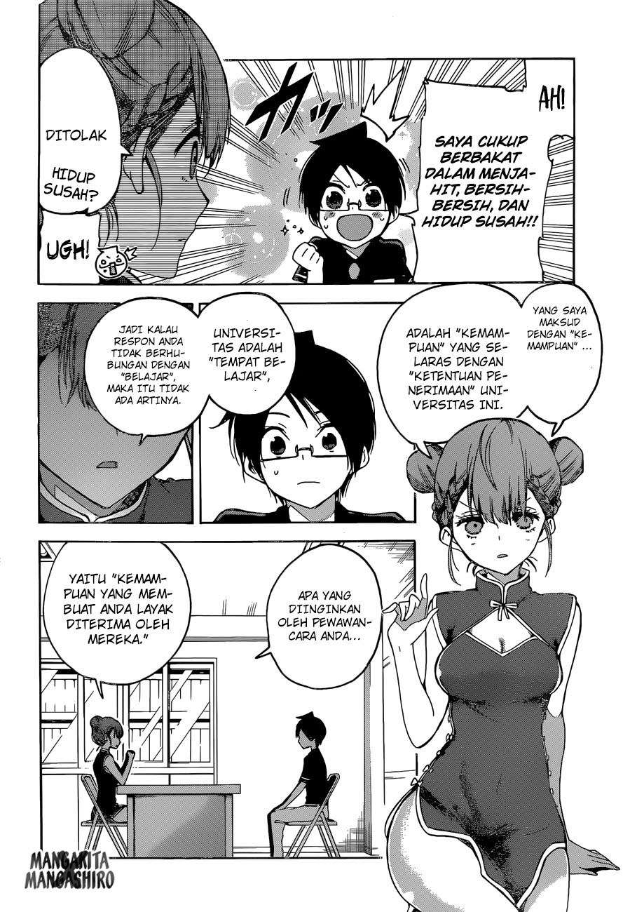 Bokutachi wa Benkyou ga Dekinai Chapter 61 Gambar 17