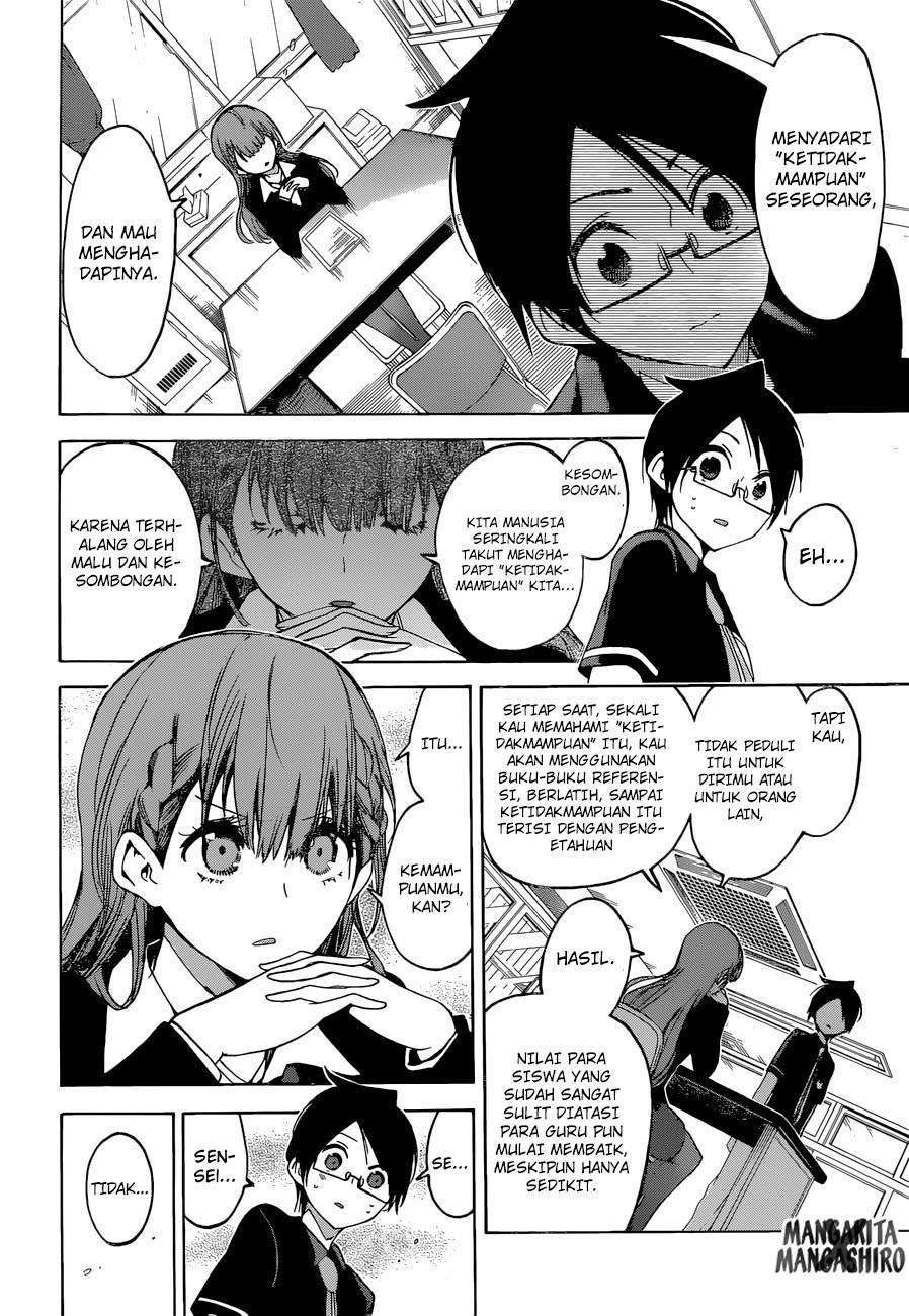 Bokutachi wa Benkyou ga Dekinai Chapter 61 Gambar 19