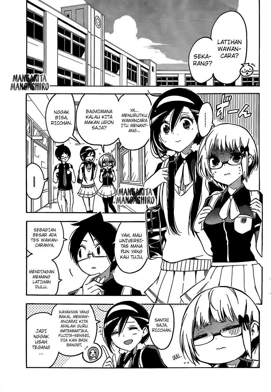 Bokutachi wa Benkyou ga Dekinai Chapter 61 Gambar 4