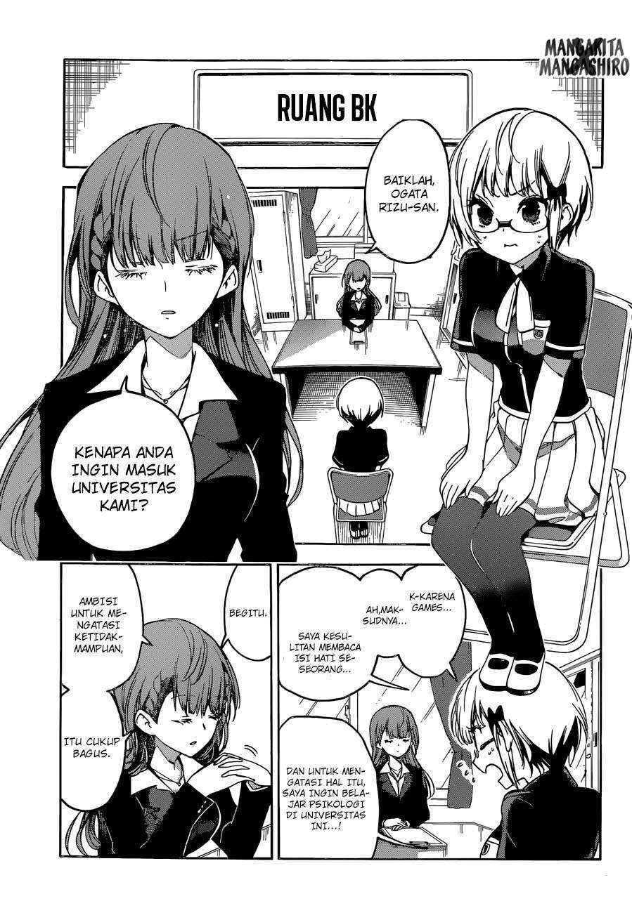 Bokutachi wa Benkyou ga Dekinai Chapter 61 Gambar 6