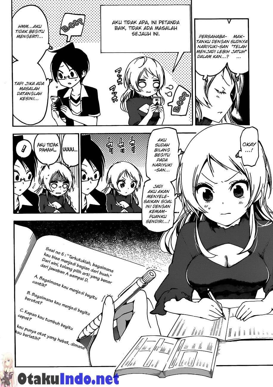 Bokutachi wa Benkyou ga Dekinai Chapter 57 Gambar 11