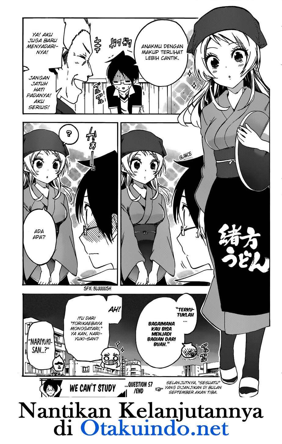 Bokutachi wa Benkyou ga Dekinai Chapter 57 Gambar 20