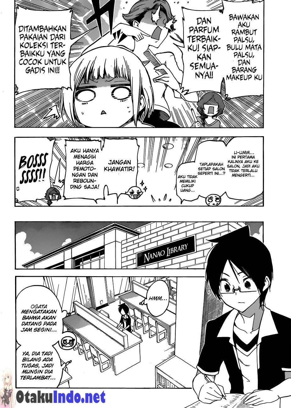 Bokutachi wa Benkyou ga Dekinai Chapter 57 Gambar 5