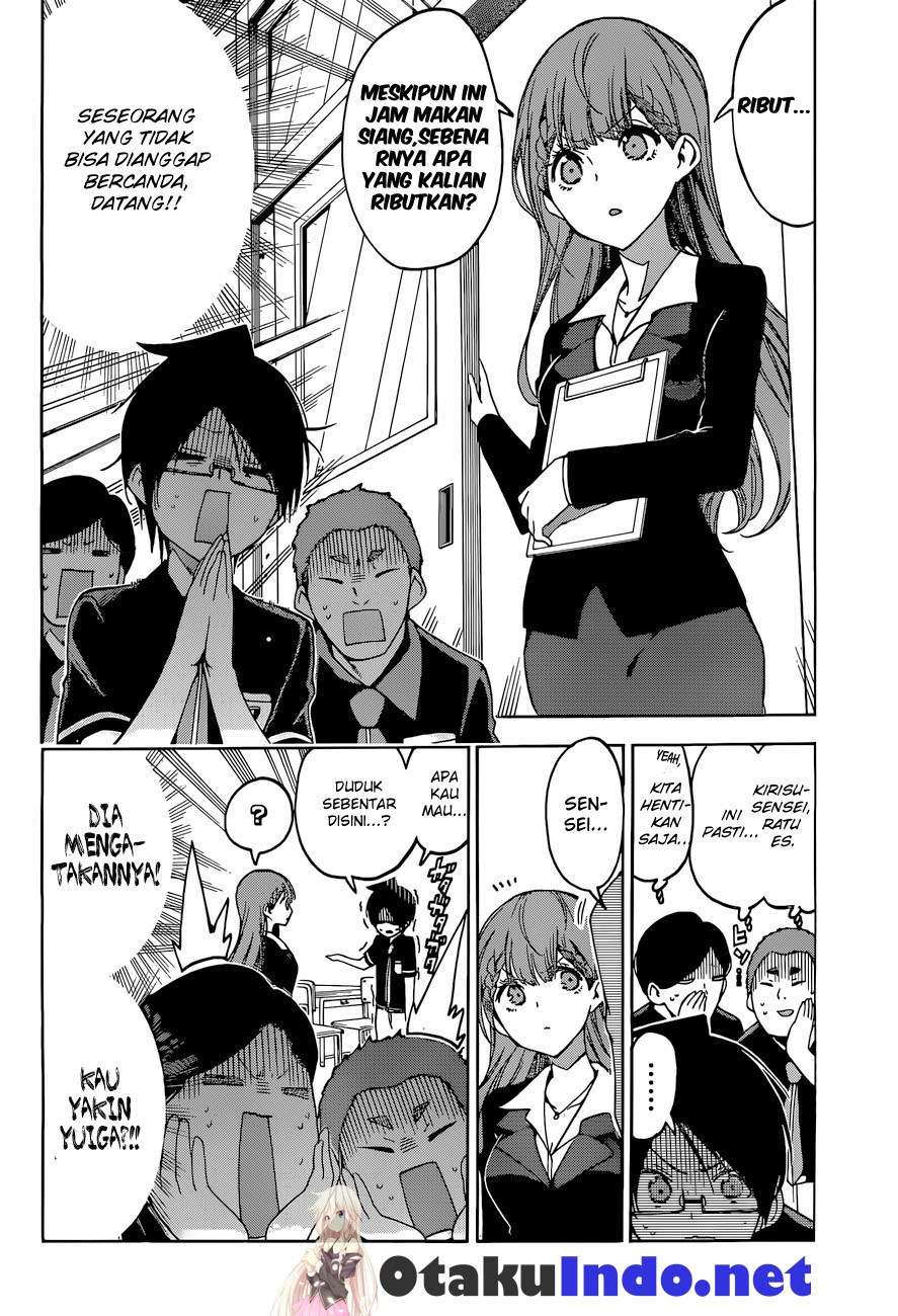 Bokutachi wa Benkyou ga Dekinai Chapter 55 Gambar 14