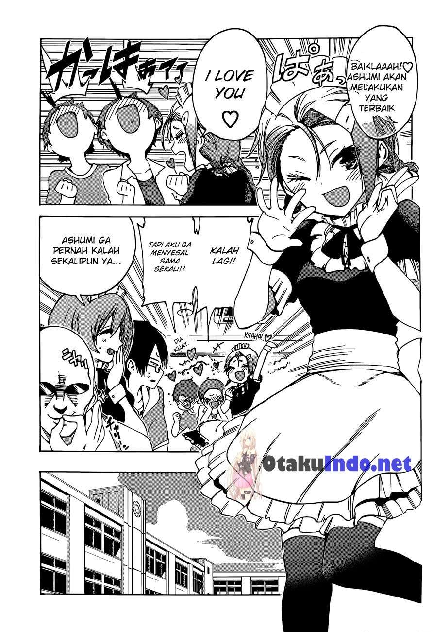 Bokutachi wa Benkyou ga Dekinai Chapter 55 Gambar 3