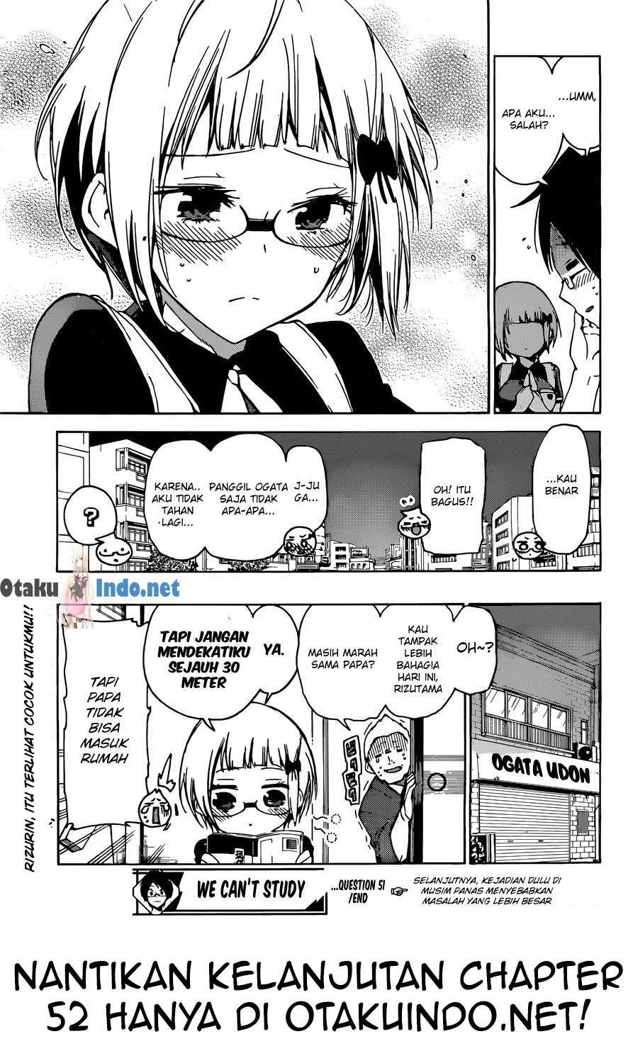 Bokutachi wa Benkyou ga Dekinai Chapter 51 Gambar 19