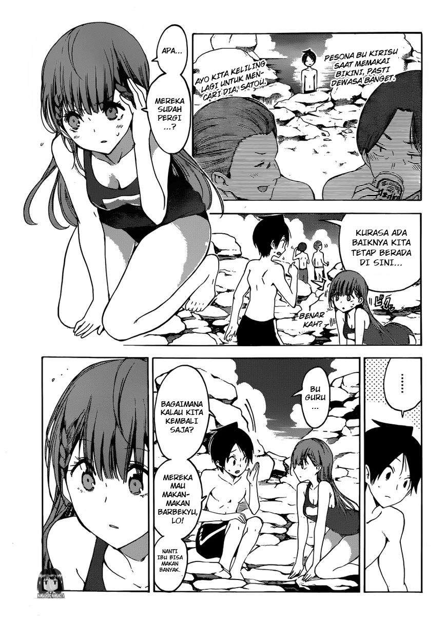 Bokutachi wa Benkyou ga Dekinai Chapter 49 Gambar 14