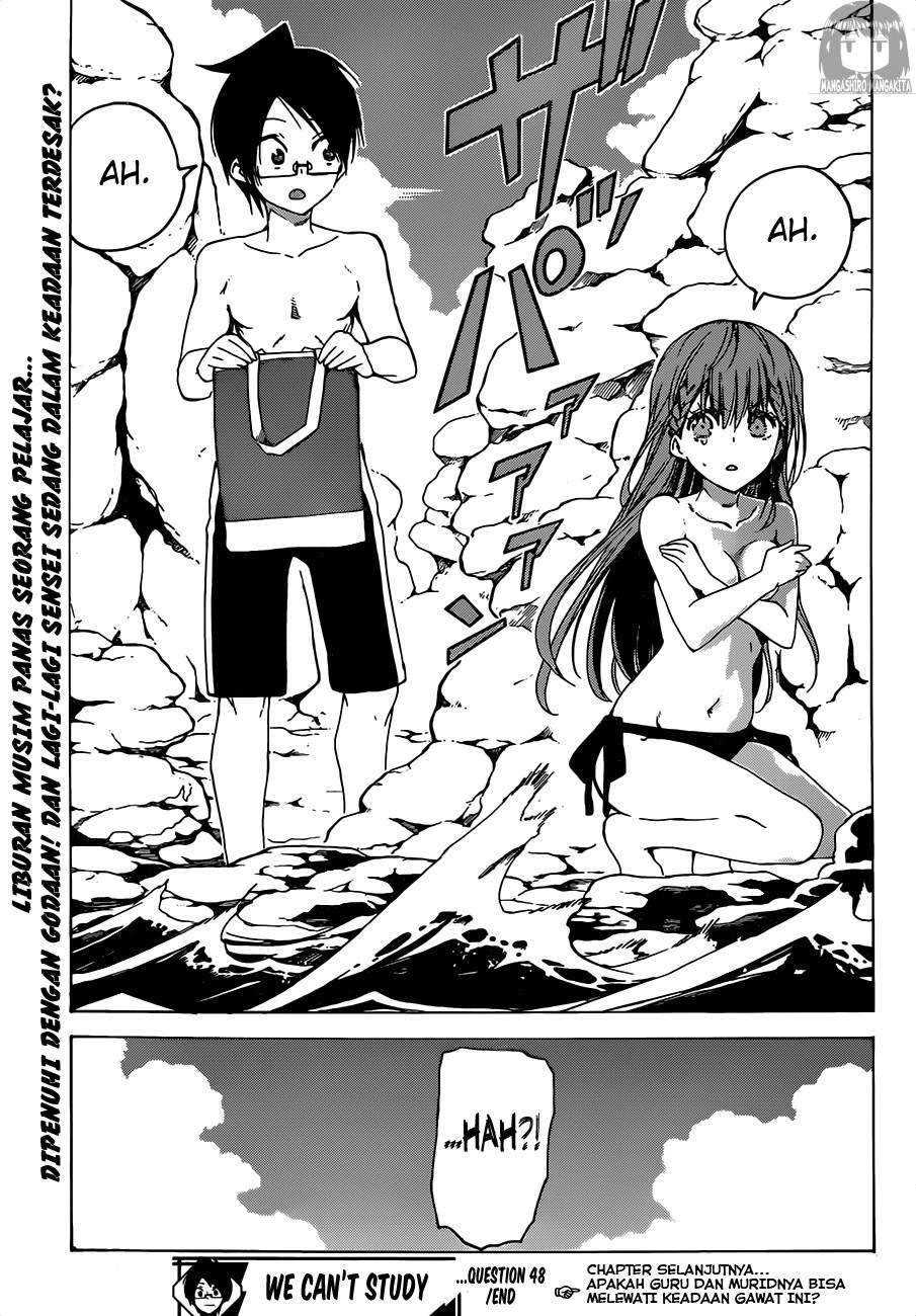 Bokutachi wa Benkyou ga Dekinai Chapter 48 Gambar 20