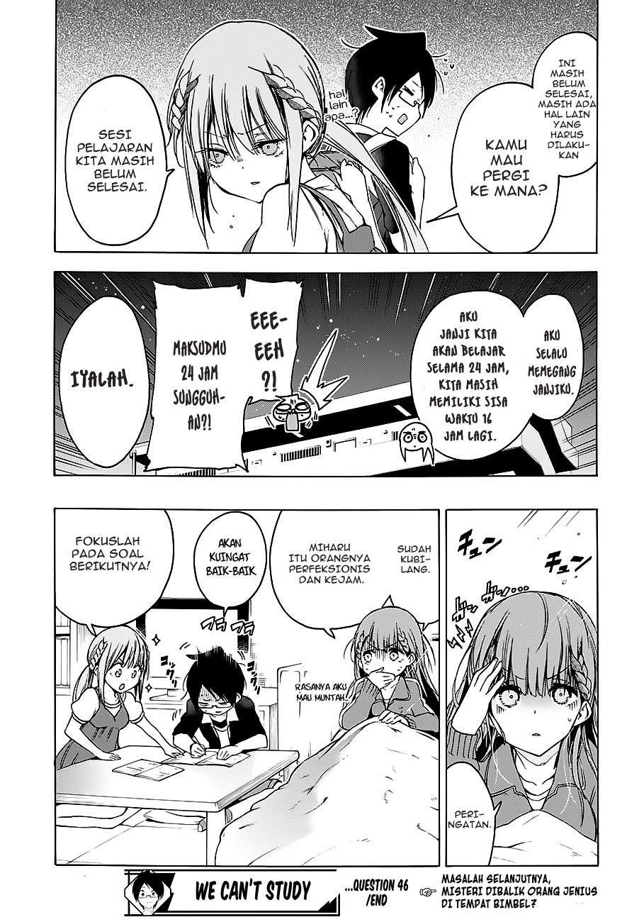 Bokutachi wa Benkyou ga Dekinai Chapter 46 Gambar 20