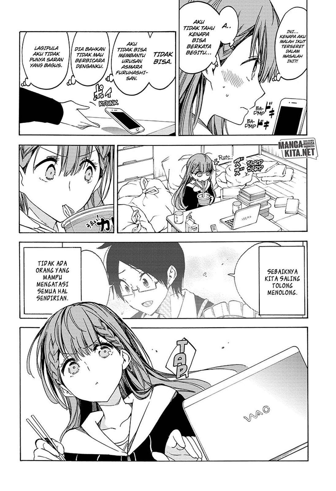 Bokutachi wa Benkyou ga Dekinai Chapter 37 Gambar 17